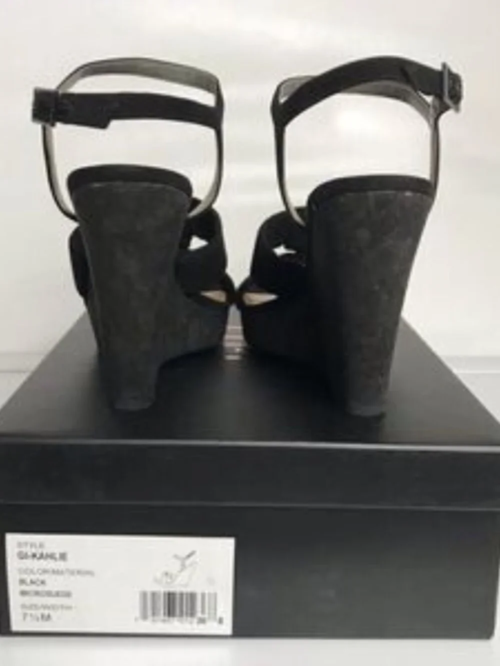 Gili Knotted Kahlie Front Wedge Ankle Strap